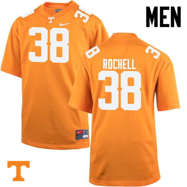 Men #38 Jaye Rochell Tennessee Volunteers College Football Jerseys-Orange